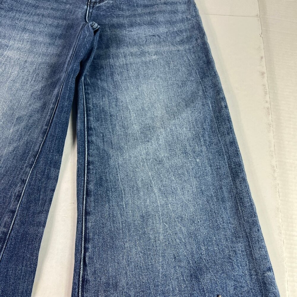 Kut From The Kloth Jeans Women's 27x27* Goldie Flare Mid Rise Blue Denim Tag 0 - Picture 3 of 16